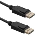 DisplayPort isane / DisplayPort isane kaabel Qoltec 50587 2 m Must