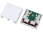Alantec RJ45 emane juhtmepistik GN004, valge