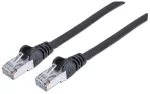 Intellinet v&otilde;rgujuhtmestik, Cat6, 7,5 m, must, vask, S/FTP, LSOH/LSZH, PVC, RJ45, kullatud kontaktid, takerdumisvastane, kaitsemuhviga, eluaegne garantii