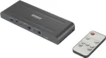 SpeaKa Professional SP-HDA-300 2+1 pordiga HDMI-l&uuml;liti ARC (heli tagasikanal) 3480 x 2160 pikslit (SP-10461508)
