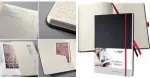 Sigel Conceptum CO660 m&auml;rkmik A4, ruuduline, k&otilde;vakaaneline, Red Edition, must/punane