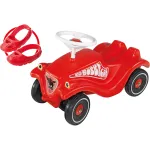 S&otilde;iduauto Simba-Dickie BIG Bobby Car Classic punane koos Whisper Wheelsiga ja jalatsihooldusega