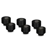Thermal Grizzly DeltaMate Extender MF10 &ndash; vesijahutuse liitmik, must, 6 tk (TG-DM-FIT-6006)
