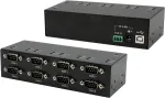 USB-jadaliidese adapter, Exsys EX-13078 &mdash; USB 2.0 kuni 8&times; RS-232 porti, FTDI kiibistik, metallkorpus