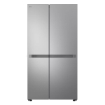 LG NatureFRESH GSBC40PYPE Ameerika stiilis k&uuml;lmik-s&uuml;gavk&uuml;lmik - Prime Silver - E energiaklass