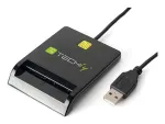 Techly I-CARD CAM-USB2TY2 nutikaardilugeja siseruumidesse USB USB Type-A Must