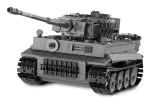 Tanki mudel Jamara CaDA Tiger 1:35 m&otilde;&otilde;tkavas, elektrimootor, Li‑Ion aku, vanusele 8+