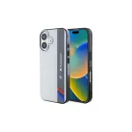 BMW BMHCP16S23HTFEG iPhone 16 6,1 tolli hall k&otilde;va &uuml;mbris Motorsport IML vertikaalne triip