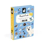 Janod Magnetibook magnetiga arendav m&auml;nguasi &bdquo;Polaarloomad&ldquo;