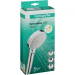 Hansgrohe Crometta Vario EcoSmart Hand Shower White/Chrome
