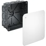 Kaiser Elektro Junction Box 150 UP 1096-01 Flush-Mounted Polypropylene Grey/White
