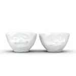 FIFTYEIGHT PRODUCTS Bowl Set 100ml - Laughing & Delicious White
