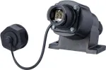 METZ E-DAT Industry IP67 V1 AP + RJ45 v&auml;likommutatsiooni pesa Cat.6A Class EA, T568B