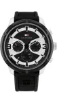 Tommy Hilfiger Men's Decker Quartz Analog Watch 1792074 44mm Stainless Steel Blue Dial