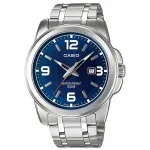 Casio MTP-1314D-2AVEF meeste analoogkvartskell, sinine sihverplaat, roostevabast terasest kellarihm, 50 m veekindlus