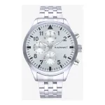 RADIANT Men's Analog Quartz Watch RA612707B 43mm Stainless Steel