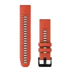 Garmin QuickFit 22 mm silikoonist kellarihm, punane/grafiit (010-13280-04)