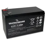 TECNOWARE Power Battery 12V 7.2Ah AGM VRLA Faston 6.3mm klemmiga