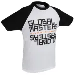 Global Masters T-s&auml;rk GM Text - Valge (M)