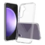 SCREENOR Bumper Case Samsung Galaxy S24 FE jaoks, l&auml;bipaistev