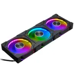 Phanteks D30 PH-F120D30_DRGB_PWM_BK01_3P 120 mm PWM D-RGB korpuse ventilaatorid, tavaline &otilde;huvool, 3 tk, mustad