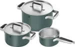 K&ouml;&ouml;gitarvikute komplekt ZWILLING PURE 1028857 &mdash; roostevaba teras, induktsiooniga &uuml;hilduv