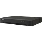 Hikvision iDS-7216HQHI-M1/XT/16A+4/1ALM 5-in-1 h&uuml;briid-DVR AcuSense'iga, 16 kanalit analoog + 8 kanalit IP, 16 alarmi sisend / 4 alarmi v&auml;ljund