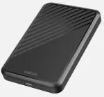 LogiLink UA0458 v&auml;line 2,5-tolline SATA HDD/SSD-korpus, USB 3.2 Gen 1 (5 Gbps), ilma kruvideta, must