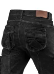 NEO TOOLS DENIM 5-Pocket Work Trousers, Black, Size L