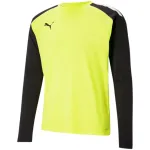 Puma teamPACER GK LS meeste v&auml;ravavahi dressipluus kollane-must XL