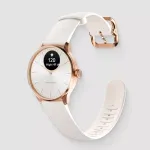 H&uuml;briid-nutikell Withings ScanWatch Light Gold Valge