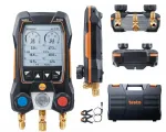 testo 550s digitaalne manomeetri komplekt Bluetoothiga ja 2 juhtmevaba klambri temperatuurianduriga (0564 5501)