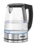 Bartscher klaasist veekeetja 1,7L, 6 temperatuuriseadet ja LED-ekraan 200135