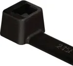HellermannTyton T18R-HS-BK-C1 must kuumakindel kaablivits 100 x 2,5 mm, 100 tk pakk 111-01950