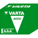 Varta Longlife - aku 2 x AAA-t&uuml;&uuml;p - NiMH - (laetav) - 800 mAh - 10-pakend