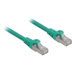 patch-kaabel RJ45 Cat.6a SFTP (Roheline, 1 meeter, LSOH (halogeenivaba))