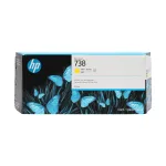 HP 738 DesignJet tindikassett, kollane, 300 ml (676M8A)