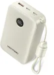 Akupank Vention 20000mAh 22,5W &mdash; 2&times; USB‑C, 1&times; USB‑A, beež
