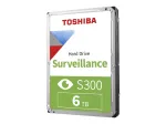 Toshiba S300 Surveillance 3,5-tolline sisemine k&otilde;vaketas SATA 6GB/s - 6TB, 5400RPM