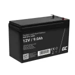 UPS aku Green Cell AGM06 &mdash; 12 V 9 Ah suletud pliiaku (VRLA) 95 &times; 151 &times; 65 mm, 2,3 kg