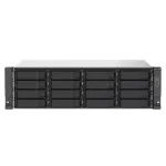 QNAP TS-1673AU-RP-16G NAS/salvestusserver riiul (3U) Ryzen Embedded V1500B 16 GB DDR4 0 TB QNAP QTS Must, Hall