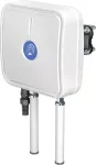 QuWireless QuMax A955M suunatud LTE + Wi-Fi + GPS antenn Teltonika RUT956/RUT955 jaoks, 6 dBi, PoE/LAN, vertikaalne polarisatsioon, IP67, valge