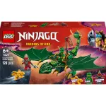 Ehitusm&auml;nguasjade komplekt LEGO NINJAGO 71829 Lloyd's roheline Forest Dragon, 128 t&uuml;kki, 2 minifiguuri, vanusele 6+