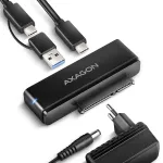 Axagon ADSA-FPX USB-C 10Gbps FAST PORT X adapter 2.5-tollistele/3.5-tollistele SSD/HDD-dele