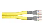DIGITUS paigalduskaabel - CAT 7A - S/FTP - AWG 22/1 Duplex - 500m - kollane - Dca-s1a d1 a1