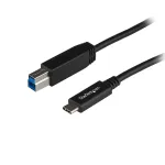 StarTech.com USB31CB1M USB-C &ndash; USB-B kaabel, USB 3.2 Gen 2 (3.1 Gen 2), 10 Gbps, 60 W, 1 m, must