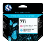 HP 771 hele magenta/hele ts&uuml;aan DesignJet prindipea
