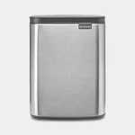 Pr&uuml;gikast BRABANTIA BO 7 L Matt Steel Fingerprint Proof - 7 L mahutavus, matt roostevaba terase v&auml;limus