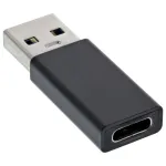USB 3.2 Gen.2 adapter InLine 35810 USB-A-pistik USB-C emane
