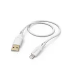 Hama painduv kaabel 1,5 m valge Lightning &ndash; USB A 2,4 A